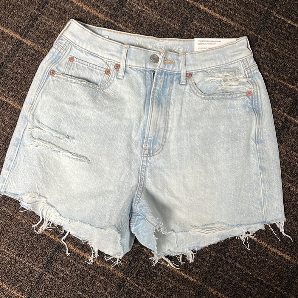 NWT AE 90s boyfriend Jean shorts